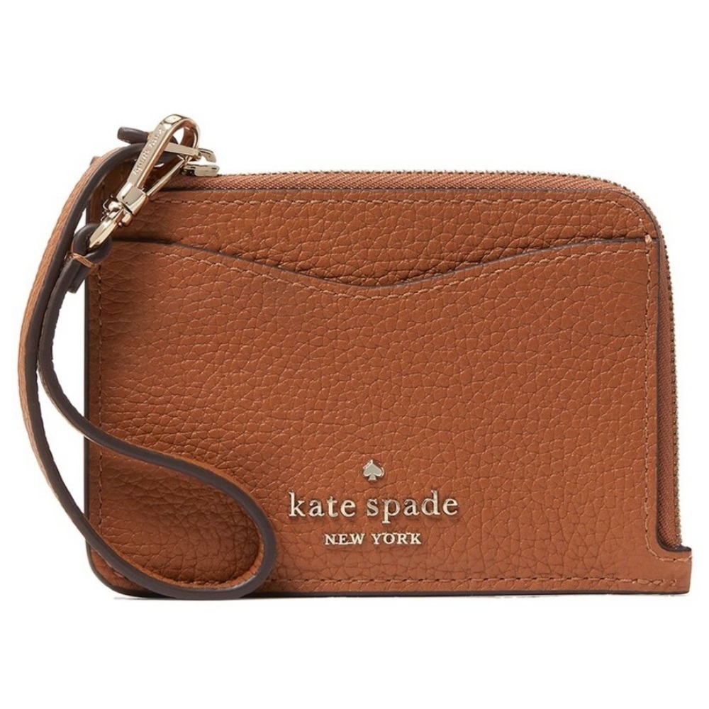 NEW Kate Spade Leather Wristlet Card Holder Wallet